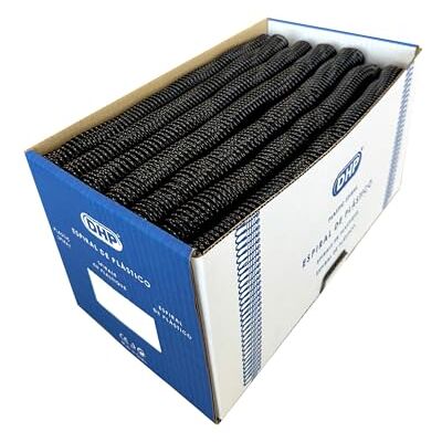 DHP Espiral de Plástico para Encuadernación, paso 5:1, 6 mm, Negro (Caja 1 unidades) DHP Espiral de Plástico para Encuadernación, paso 5:1, 6 mm, Negro (Caja 1 unidades)