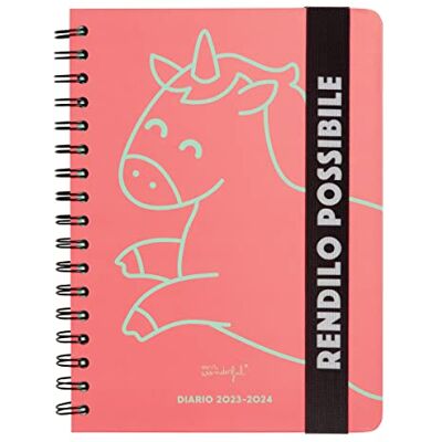 Mr. Wonderful Mr.Wonderful Diario escolar adolescente 2023-2024 semanal rosa Hazlo posible Mr. Wonderful Mr.Wonderful Diario escolar adolescente 2023-2024 semanal rosa Hazlo posible