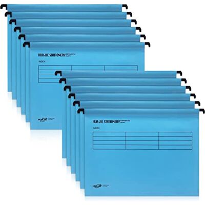 WeeGoo 12 archivos de suspensión A4 con pestañas e insertos de tarjeta, carpetas A4, archivador colgante, carpeta de torage para el hogar, la escuela y la oficina, archivador de archivos/azul WeeGoo 12 archivos de suspensión A4 con pestañas e insertos de tarjeta, carpetas A4, archivador colgante, carpeta de torage para el hogar, la escuela y la oficina, archivador de archivos/azul