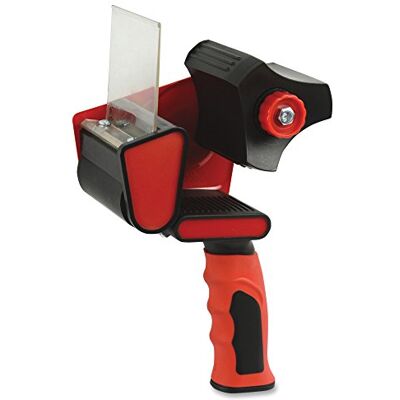 Sparco Dispensador de cinta de embalaje de 3 pulgadas, 1/EA (), rojo y negro Sparco Dispensador de cinta de embalaje de 3 pulgadas, 1/EA (), rojo y negro