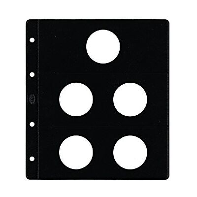 PARDO Pack de 12 fundas monedas tipo claraboya, 5 alojadores PARDO Pack de 12 fundas monedas tipo claraboya, 5 alojadores