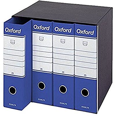 Esselte Grupo de 6 archivadores Oxford con mecanismo de palanca y con funda, color turquesa Gruppo da 4 Esselte Grupo de 6 archivadores Oxford con mecanismo de palanca y con funda, color turquesa Gruppo da 4