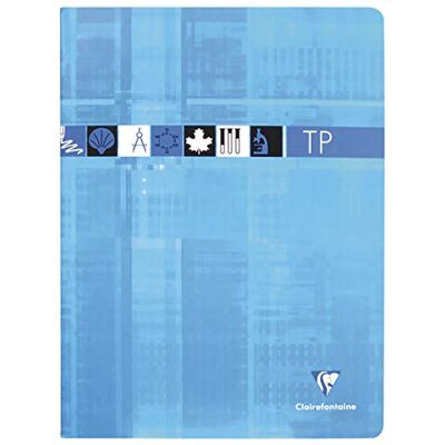 Clairefontaine Libreta de laboratorio (encuadernación de grapas, 24 x 32 cm, 90 g/120 g, 32 hojas, 10 unidades) Clairefontaine Libreta de laboratorio (encuadernación de grapas, 24 x 32 cm, 90 g/120 g, 32 hojas, 10 unidades)