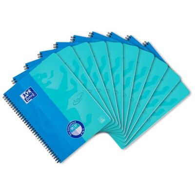 Cuaderno escolar Oxford - Tapa blanda, 80 páginas, liso y cuadriculado - Cuaderno escolar Cuaderno escolar Oxford - Tapa blanda, 80 páginas, liso y cuadriculado - Cuaderno escolar