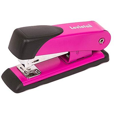 Leviatan 520 40B, Grapadora, color rosa Leviatan 520 40B, Grapadora, color rosa