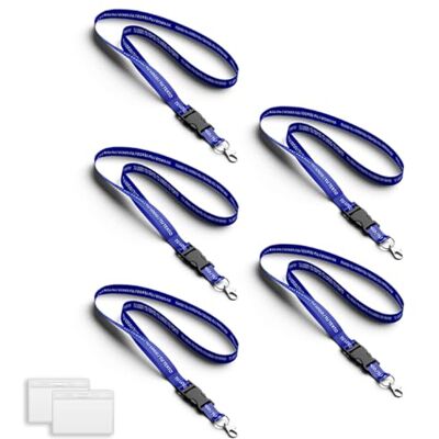 ZPUBLI+ Lanyard PERSONALIZADO con logotipo y texto. Con cierre de seguridad. Colgantes tarjetas identificación, colgante llaves, colgante acreditaciones. Impresión 2 caras. (5, Con cierre) ZPUBLI+ Lanyard PERSONALIZADO con logotipo y texto. Con cierre de seguridad. Colgantes tarjetas identificación, colgante llaves, colgante acreditaciones. Impresión 2 caras. (5, Con cierre)