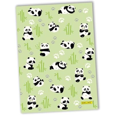 Online Cuaderno Panda I libro con tapa dura I DIN A5, 80 g/m², 192 páginas, para notas con diseño de panda, bloc de notas para la escuela y la oficina, diario para notas, bocetos, letreros Online Cuaderno Panda I libro con tapa dura I DIN A5, 80 g/m², 192 páginas, para notas con diseño de panda, bloc de notas para la escuela y la oficina, diario para notas, bocetos, letreros
