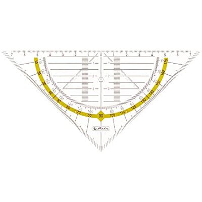 herlitz Geodreieck, Hypothenuse: 160 mm herlitz Geodreieck, Hypothenuse: 160 mm