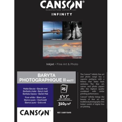 Canson Infinity Baryta Photographique Ii Matt - Papel fotográfico Canson Infinity Baryta Photographique Ii Matt - Papel fotográfico