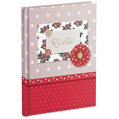 Mareli Recetario personal para escribir con 3 marcapáginas de comida con 60 hojas (120 páginas sin numerar) en papel marfil a rayas Mareli Recetario personal para escribir con 3 marcapáginas de comida con 60 hojas (120 páginas sin numerar) en papel marfil a rayas