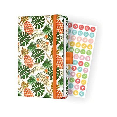 Sigel Jolie agenda semanal 2022 Tropic Green 9,5 x 15 cm hardcover 174 páginas grün Sigel Jolie agenda semanal 2022 Tropic Green 9,5 x 15 cm hardcover 174 páginas grün