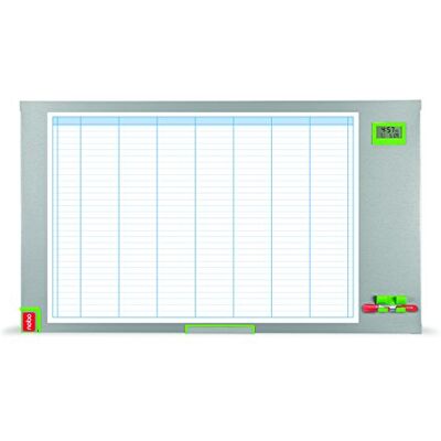 Nobo Planning Magnético Performance Plus Semanal, Gris/Blanco Nobo Planning Magnético Performance Plus Semanal, Gris/Blanco