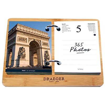 DRAEGER PARIS 1886 DRAEGER PARIS Efemérides Agenda Box Yvon Francia Enero-Dic 224 Base de bambú 365 días 365 hojas Diario de oficina 7 idiomas Papel certificado FSC®, Impreso con tintas vegetales DRAEGER PARIS 1886 DRAEGER PARIS Efemérides Agenda Box Yvon Francia Enero-Dic 224 Base de bambú 365 días 365 hojas Diario de oficina 7 idiomas Papel certificado FSC®, Impreso con tintas vegetales