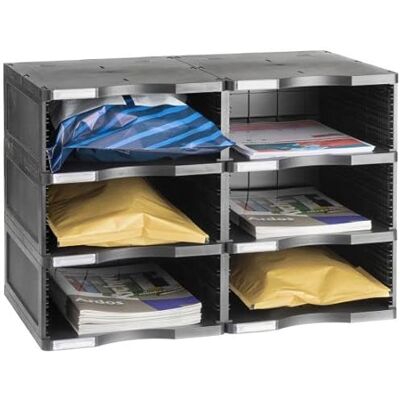 m-office Atenea Módulo Sostenible Jumbo Producto 100% Reciclado Y Reciclable Seis Compartimentos DIN A4 Compuesto por 2 Bases Y 3 Alturas m-office Atenea Módulo Sostenible Jumbo Producto 100% Reciclado Y Reciclable Seis Compartimentos DIN A4 Compuesto por 2 Bases Y 3 Alturas