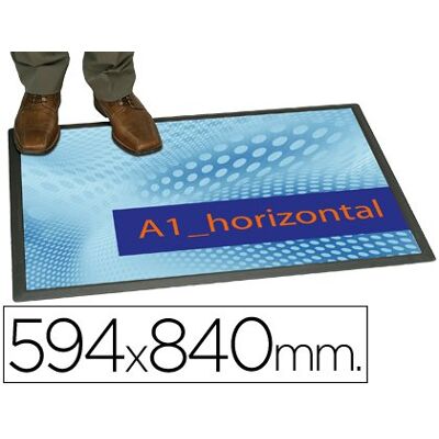 Planning Sisplamo Alfombra transparente con funda personalizable 59,4x84cm Planning Sisplamo Alfombra transparente con funda personalizable 59,4x84cm
