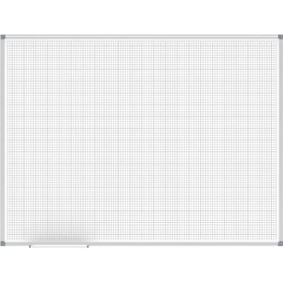 MAUL Pizarra blanca standard 90x120 cm marco gris magnética MAUL Pizarra blanca standard 90x120 cm marco gris magnética
