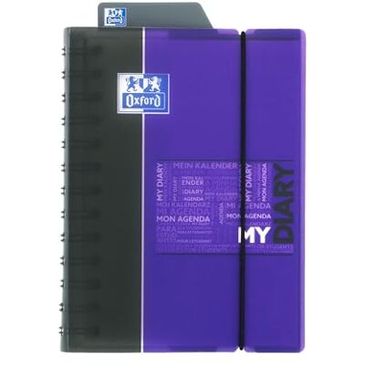 Oxford Agenda escolar Student 2016-2017, 1 día por página, 352 páginas, color morado 12x18 Oxford Agenda escolar Student 2016-2017, 1 día por página, 352 páginas, color morado 12x18