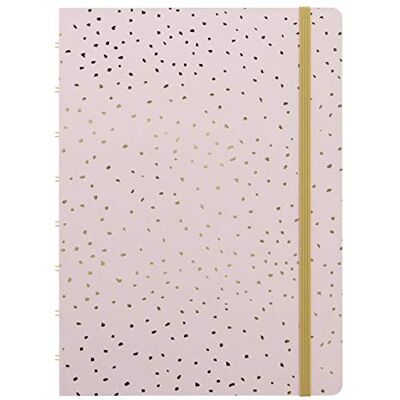 Filofax Confetti Cuaderno recargable A5 de cuarzo rosa Filofax Confetti Cuaderno recargable A5 de cuarzo rosa