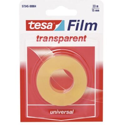 tesa film TRANSPARANT 33M x 15MM tesa film TRANSPARANT 33M x 15MM