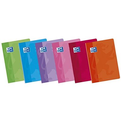 Oxford Classic, Cuaderno A5, Pack de 10 libretas grapadas de tapa blanda, 48 hojas Oxford Classic, Cuaderno A5, Pack de 10 libretas grapadas de tapa blanda, 48 hojas