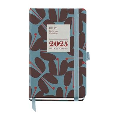 Miquelrius Agenda 2025, Agenda anual 90x140 mm, Agenda día página, Cubierta cartón forrado plastificado, Espiral, Cierre goma elástica, Papel 80 g/m², Catalán, Inglés y Portugués, Jessica Miquelrius Agenda 2025, Agenda anual 90x140 mm, Agenda día página, Cubierta cartón forrado plastificado, Espiral, Cierre goma elástica, Papel 80 g/m², Catalán, Inglés y Portugués, Jessica