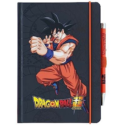 Grupo Erik Dragon Ball Super Goku Cuaderno A5 punteado con Boligrafo Grupo Erik Dragon Ball Super Goku Cuaderno A5 punteado con Boligrafo