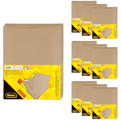 Idena 90580 Sobres acolchados H/18, 100 unidades de 29 x 37 cm, sobres de envío autoadhesivos, sobres acolchados de papel FSC Mix en color marrón Idena 90580 Sobres acolchados H/18, 100 unidades de 29 x 37 cm, sobres de envío autoadhesivos, sobres acolchados de papel FSC Mix en color marrón