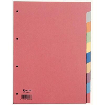 ACCO Brands Rexel ACCO Rexel Manilla Separadores de pestañas (10 secciones, clasificados por colores) ACCO Brands Rexel ACCO Rexel Manilla Separadores de pestañas (10 secciones, clasificados por colores)