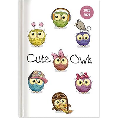 Alpha Collegetimer Cute Owls A5 2020/2021 Alpha Collegetimer Cute Owls A5 2020/2021