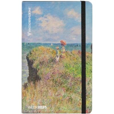 COMIX Halta Definizione – Agenda semanal grande de 12 meses, agenda 2025 con cubierta impresa con una obra de arte de Monet, cierre elástico, marcador de páginas y 192 páginas, 13 x 21 cm, paseo COMIX Halta Definizione – Agenda semanal grande de 12 meses, agenda 2025 con cubierta impresa con una obra de arte de Monet, cierre elástico, marcador de páginas y 192 páginas, 13 x 21 cm, paseo