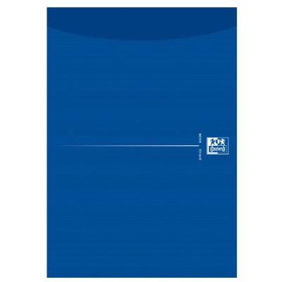 Oxford Bloc (10 unidades, A4, 5 mm, 90 páginas, 90 g/m2, en blanco), color azul Oxford Bloc (10 unidades, A4, 5 mm, 90 páginas, 90 g/m2, en blanco), color azul