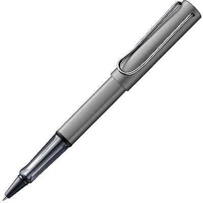 Lamy AL-star graphite Bolígrafo Rollerball con grip transparente, ergonómico y ancho de trazo M cuerpo de aluminio ligero incluye recambio roller M 63 en negro Lamy AL-star graphite Bolígrafo Rollerball con grip transparente, ergonómico y ancho de trazo M cuerpo de aluminio ligero incluye recambio roller M 63 en negro