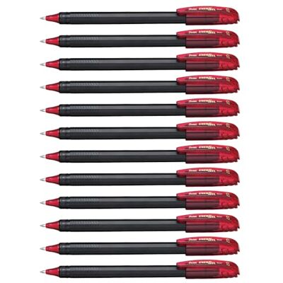 Pentel Energel Bolígrafo de Gel, Rojo (Red), 0.7 mm Pentel Energel Bolígrafo de Gel, Rojo (Red), 0.7 mm