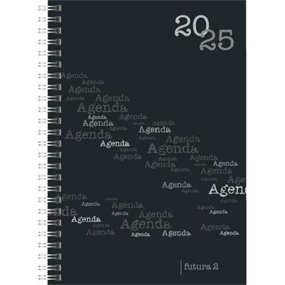 rido/idé Agenda futura 2 (2025), 2 páginas = 1 semana, A5, 160 páginas, tapa de polipropileno, color negro rido/idé Agenda futura 2 (2025), 2 páginas = 1 semana, A5, 160 páginas, tapa de polipropileno, color negro