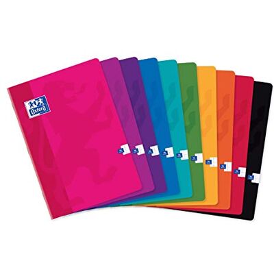 Oxford Classic Pack de 10 libretas grapadas de tapa blanda, A4/210 x 297 mm Oxford Classic Pack de 10 libretas grapadas de tapa blanda, A4/210 x 297 mm