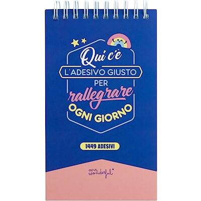 Mr. Wonderful Mr.Wonderful Bloc de pegatinas para notas fabulosas Mr. Wonderful Mr.Wonderful Bloc de pegatinas para notas fabulosas