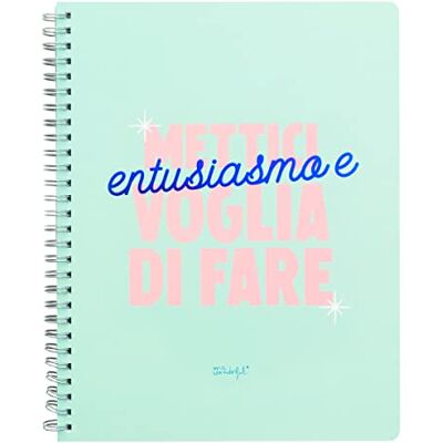 Mr. Wonderful Cuaderno Poner entusiasmo y ganas de hacer Mr. Wonderful Cuaderno Poner entusiasmo y ganas de hacer
