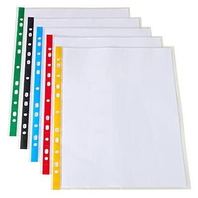SUMMIT 100 fundas perforadas multicolor A4 SUMMIT 100 fundas perforadas multicolor A4