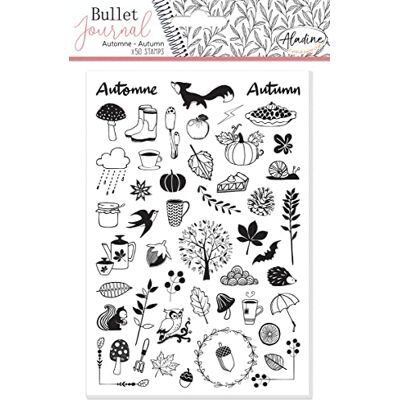 Aladine Bullet Journal Sellos de espuma para diario Aladine Bullet Journal Sellos de espuma para diario