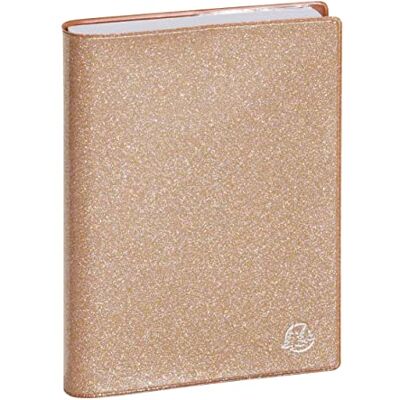 Exacompta Agenda diaria Forum Eden (12 x 17 cm), color dorado Exacompta Agenda diaria Forum Eden (12 x 17 cm), color dorado