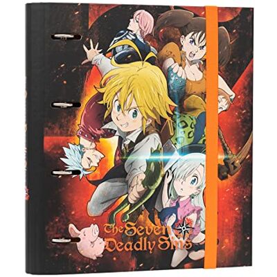 Grupo Erik Seven Deadly Sins Archivador 4 anillas Carpeta anillas A4 Grupo Erik Seven Deadly Sins Archivador 4 anillas Carpeta anillas A4