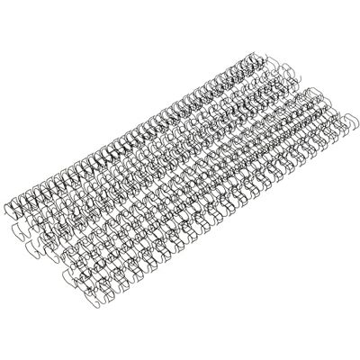GBC Canutillo 21 anillas WIRE paso US 10 mm (caja 100) color negro GBC Canutillo 21 anillas WIRE paso US 10 mm (caja 100) color negro