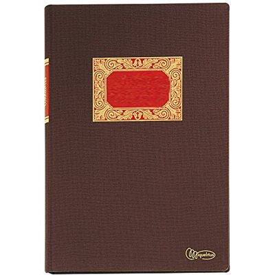 Miquelrius Libro de Contabilidad, Clase R, Folio Natural 220 x 315 mm, Rayado Horizontal, 100 Hojas de 102 g/m², Forrado en Tela, Lomo Engomado Miquelrius Libro de Contabilidad, Clase R, Folio Natural 220 x 315 mm, Rayado Horizontal, 100 Hojas de 102 g/m², Forrado en Tela, Lomo Engomado