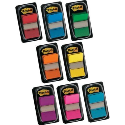 Post-It Bandera de 25 mm, color azul (Pack de 12) Post-It Bandera de 25 mm, color azul (Pack de 12)