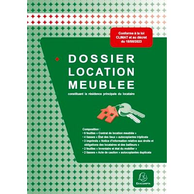 Exacompta ' dossier Location "Location meublèe VE = 1 Exacompta ' dossier Location "Location meublèe VE = 1