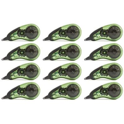 D.RECT Green Cinta correctora (4,2 mm x 10 m x 12 unidades) D.RECT Green Cinta correctora (4,2 mm x 10 m x 12 unidades)