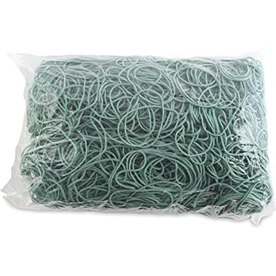 OFFICER PRODUCTS Bandas de goma para productos de oficina, diámetro de 50 mm, 1,5 x 1,5 mm, 1000 g, color verde, accesorios de oficina pequeños, tipo estándar, material: goma, peso (g)-1000, color verde/tamaño: 1,5 x OFFICER PRODUCTS Bandas de goma para productos de oficina, diámetro de 50 mm, 1,5 x 1,5 mm, 1000 g, color verde, accesorios de oficina pequeños, tipo estándar, material: goma, peso (g)-1000, color verde/tamaño: 1,5 x