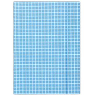 DONAU Premium Carpeta A4 con 3 solapas de cartón fuerte/cartón Impresión a cuadros; lacado brillante a una cara, 25 unidades, color: azul, ideal para oficina DONAU Premium Carpeta A4 con 3 solapas de cartón fuerte/cartón Impresión a cuadros; lacado brillante a una cara, 25 unidades, color: azul, ideal para oficina
