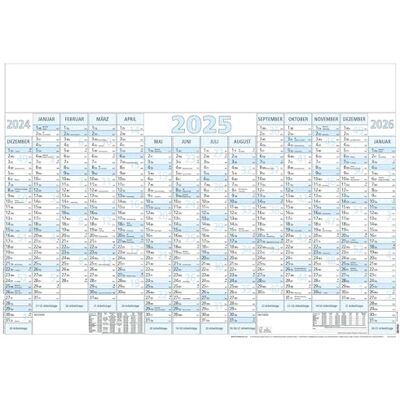 Zettler Calendario de carteles 14 Mon azul 2025 100 x 70 5 unidades Zettler Calendario de carteles 14 Mon azul 2025 100 x 70 5 unidades