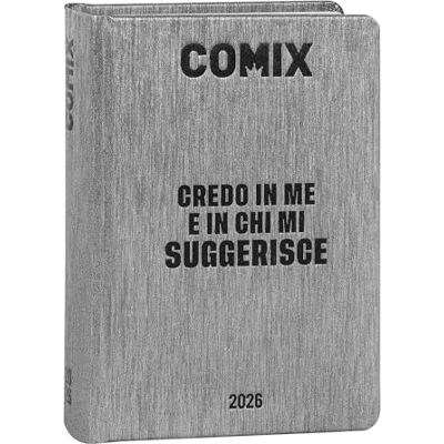 COMIX Agenda diaria de 16 meses, agenda escolar 2025-2026, con tapa dura, ideal para la escuela media y superior, 13 x 17,8 cm (alt.) cm, color negro COMIX Agenda diaria de 16 meses, agenda escolar 2025-2026, con tapa dura, ideal para la escuela media y superior, 13 x 17,8 cm (alt.) cm, color negro